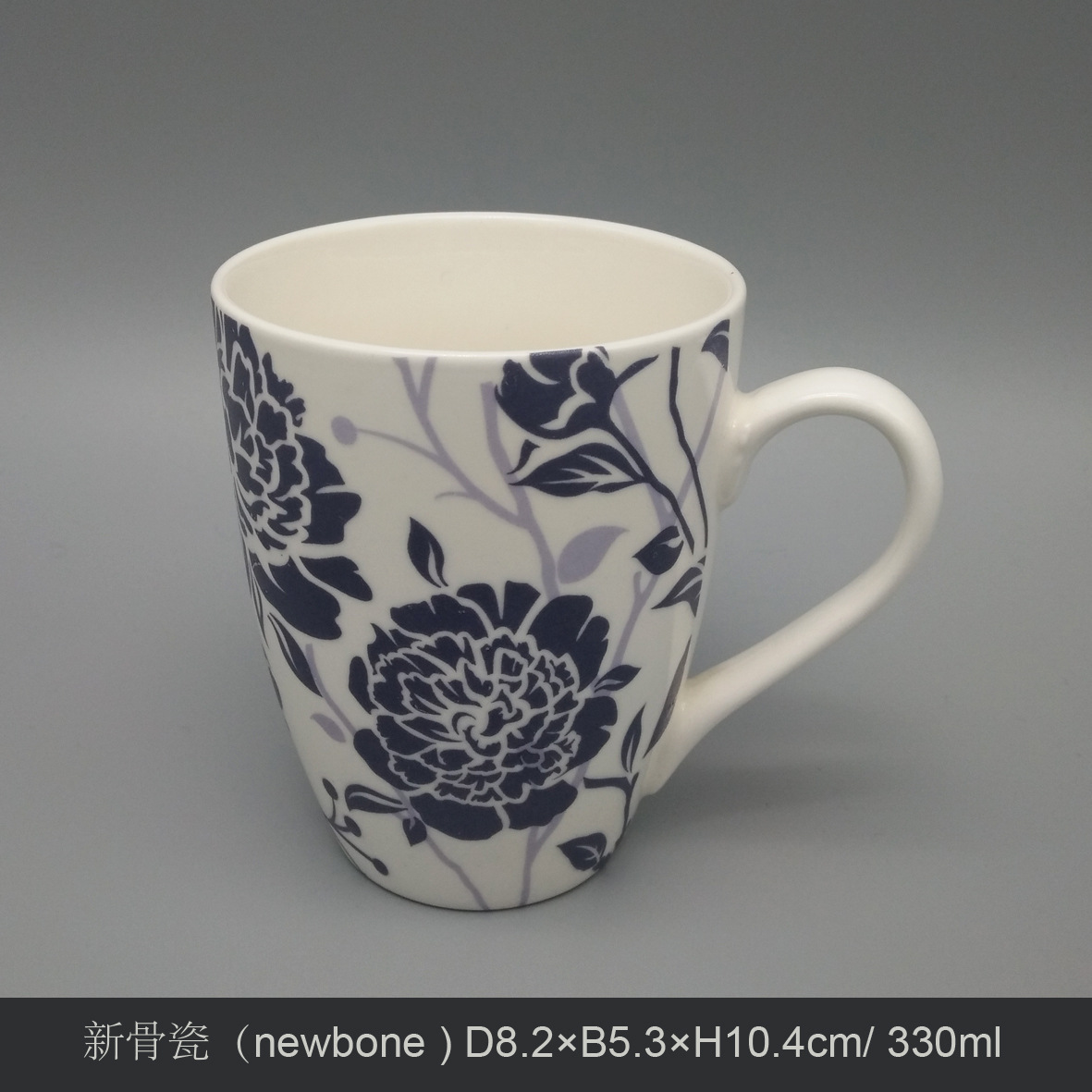 New bone porcelain roasted flower paper Foreign trade retro flower…