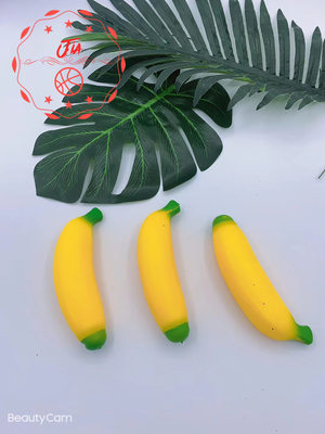 新款发泄玩具记忆沙香蕉胡萝卜拉拉乐 仿真水果玩具 儿童减压玩具|ru