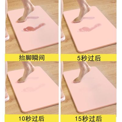 Manufactor Direct selling natural diatomite Mat TOILET Doorway household non-slip water uptake Quick drying Diatom mud door mat