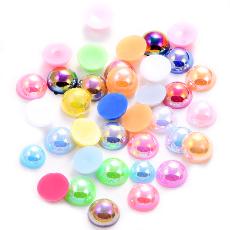 炫彩AB半圆珍珠ABS仿珍珠 (2)