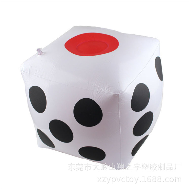 Inflatable dice PVC, toy