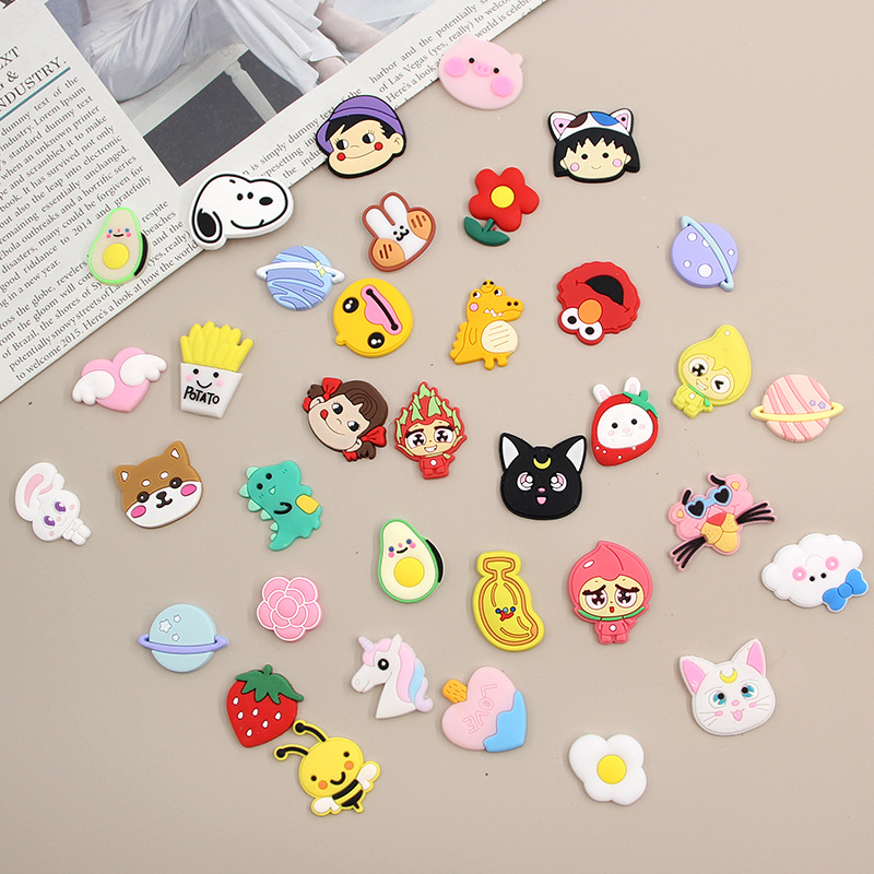 Cute Cartoon Kitchen Supplies Refrigerator Magnets Creative Silicone Refrigerator Magnets Fashionable Pvc Soft Glue Magnets