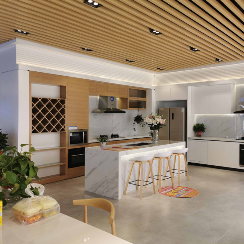 中岛台整店设计水龙头水槽卫浴展示货架商场专卖厨卫家电展柜