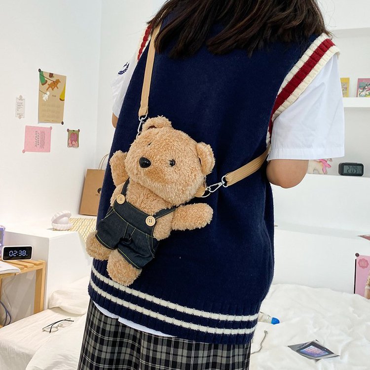 Lindo Bolso De Hombro De Muñeca De Oso De Peluche Al Por Mayor display picture 62