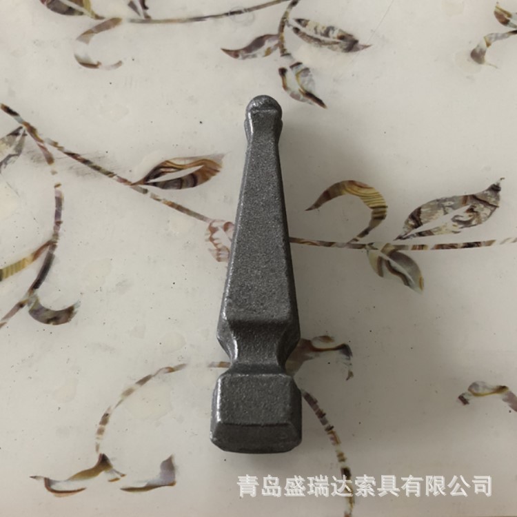青岛厂家锻造各种铁艺焊接矛头枪头，枪尖，价格便宜生产矛头厂家