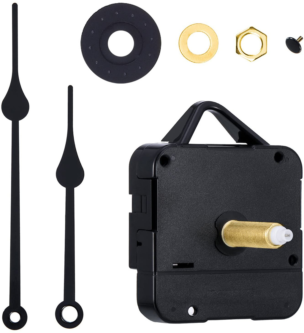 Transfronterizo reloj de reparación reloj movimiento gancho de eje largo reloj movimiento reloj de metal aguja reloj de cuarzo movimiento