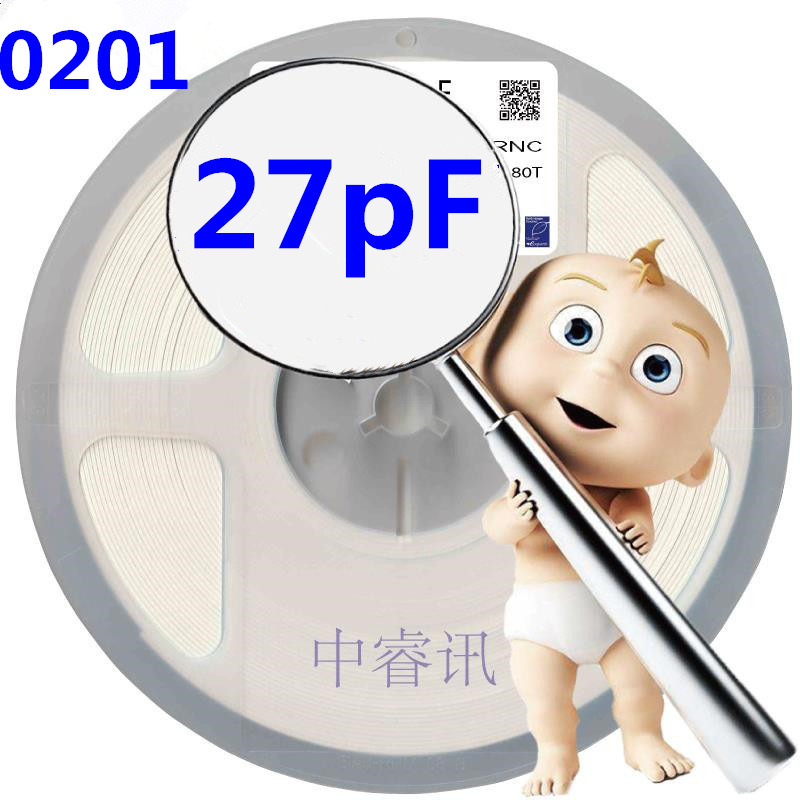 CL03C270JA3NNNC 贴片陶瓷电容 0201 27pF 25V  C0G 原装新货正品