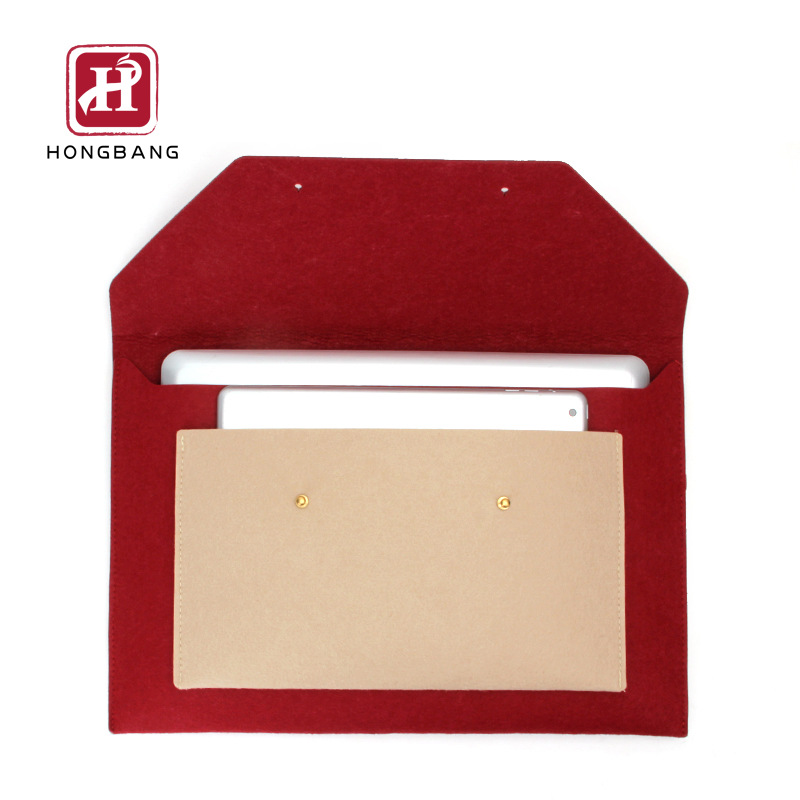 Apple computer bag custom felt cloth computer bag ipad liner bag protection bag business tablet notebook bag