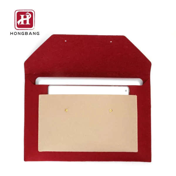 Apple computer bag custom felt cloth computer bag ipad liner bag protection bag business tablet notebook bag