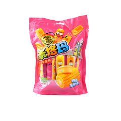 米格瑪夾心米果卷非油炸膨化休閒零食袋裝小吃超市食品批發