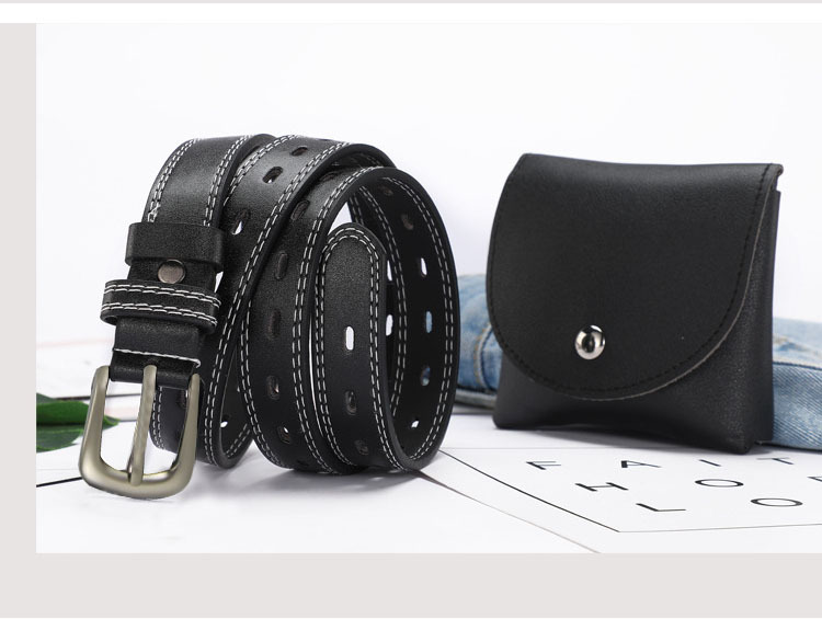 Alloy Material Retro Waist Bag Women Free Punch Belt New Fashion Simple Hollow Belt Wholesale