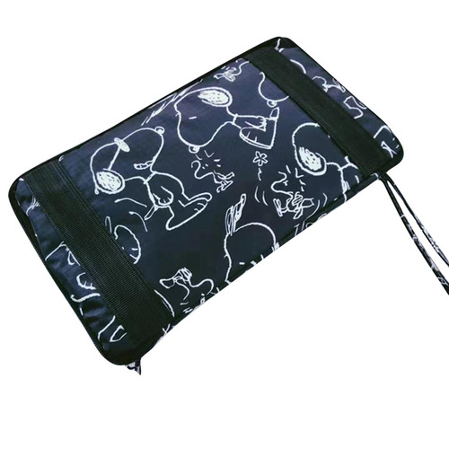 Portable portable folding luggage bag waterproof t Rilakkuma Snoopy cartoon large capacity travel storage bag