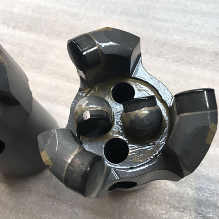 现货山银 高强型金刚石复合片钻头 内凹三翼钻头 强金刚石片钻头