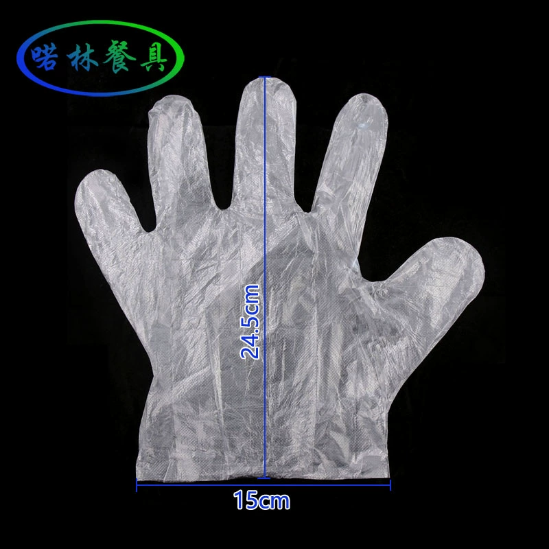 Disposable gloves PVC, transparent pack