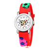 Children's cartoon football watch, plastic cute hair band, 3D