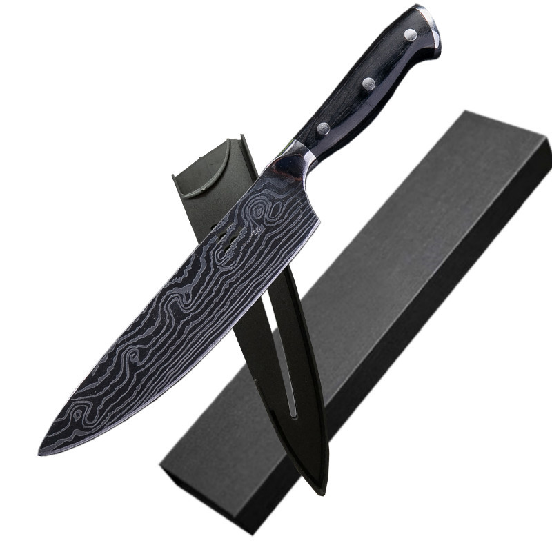 2020 Amazon Selling Chef Knife Thomas decorative pattern Chef Knife kitchen knife Western Kitchen knife Slicers