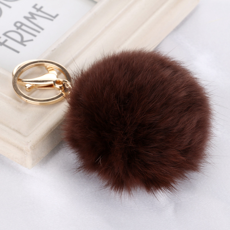 Korean Style Style Korean Style Hairball Alloy Women's Bag Pendant Keychain