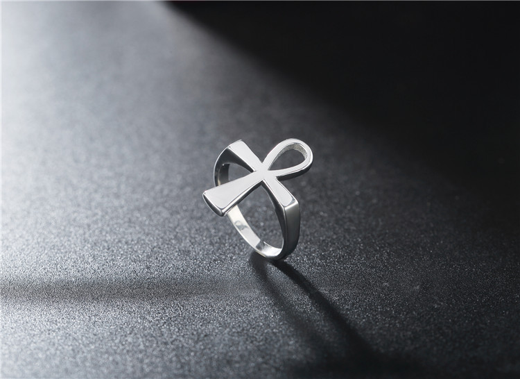 Cross Pattern Unisex Gender Wholesale Jewelry Casual Simple Style Cross 304 Stainless Steel 18K Gold Plated Rings