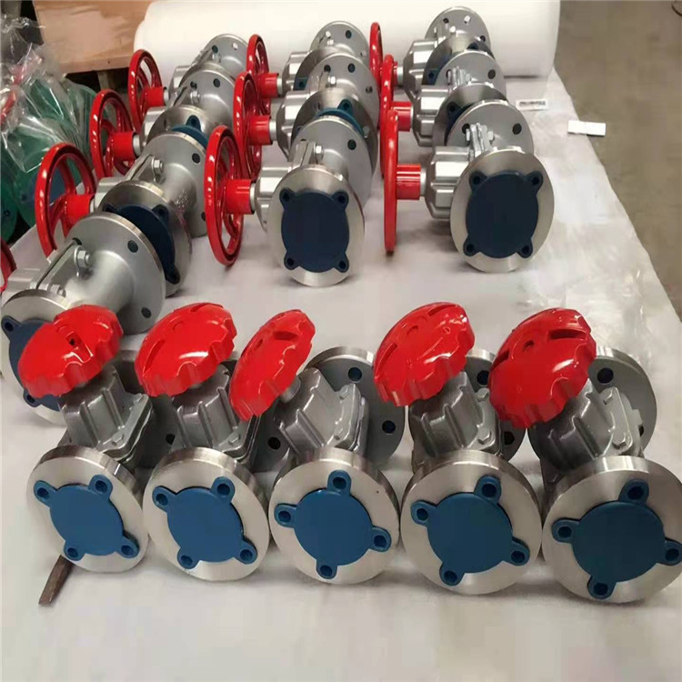 磐石厂家批发G41J-16CDN250铸铁手动衬胶隔膜阀