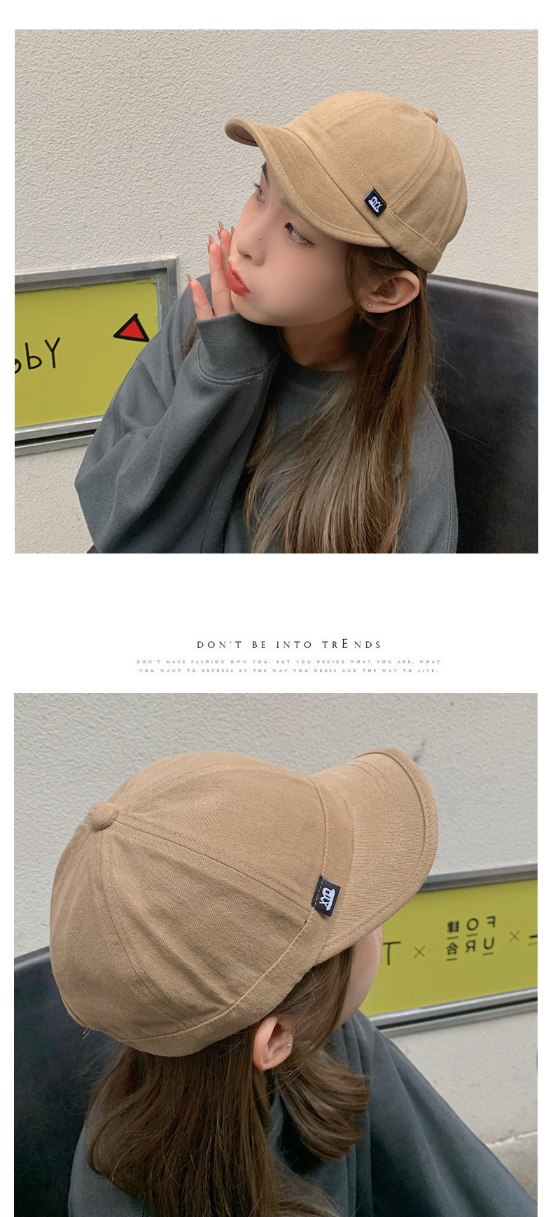 gorra de sombrilla de ala corta de moda NSCM10089