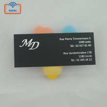 厂家印刷定制PVC透明卡 塑料VIP透明卡 会员透明卡