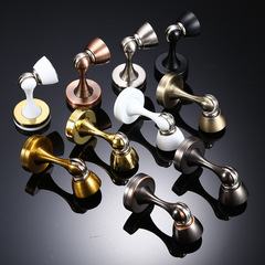 Zinc alloy thickened door absorber silent bedroom wall absorber strong magnetic door bumper door stopper manufacturer direct selling door absorber