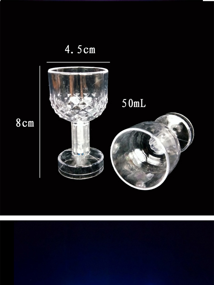 Title 1, Verre lumineux acrylique créatif avec interrupt...