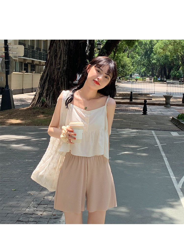 Pantalon léger femme en coton - Ref 3430283 Image 22