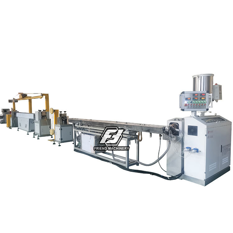 全塑 单芯 双芯鼻梁条挤出设备 鼻梁条生产线 口罩鼻梁条机器