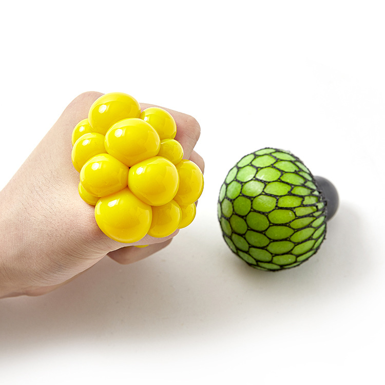 ToyPulse Colorful Grape Ball Witness Stress Relief Funny Creative Squeeze Fun Children's Toy_voghion.com