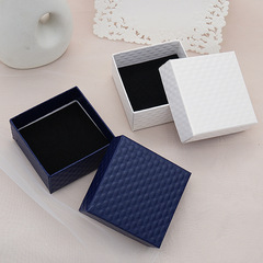 Accessories Box Jewelry Storage Box Anti-Oxidation Portable Square Earrings Rings Necklace Bracelet Small Packaging Gift Box