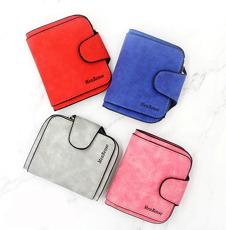 Women's Letter Pu Leather Magnetic Buckle Coin Purses display picture 6