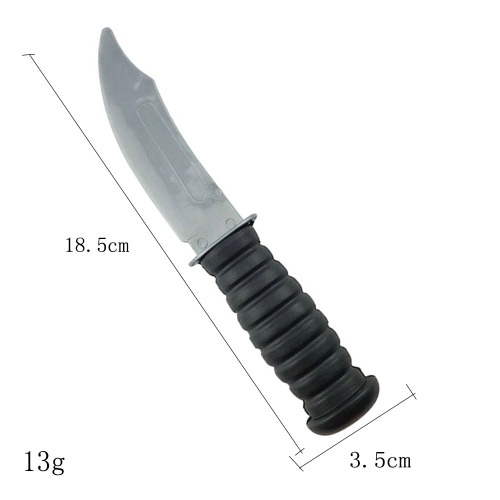 Hot Selling Children's Plastic Knife Set for International Trade Halloween Pirate Knife Plastic Flying Knife Performance Decorations
