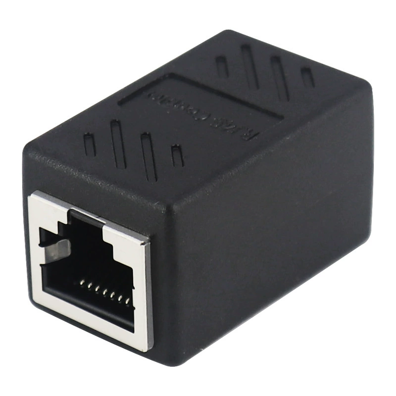 Можно пропустить прямую сетевую заголовку кабеля широкополосной сети RJ45 разъем 8P8C защищенная сварная точка соединителя