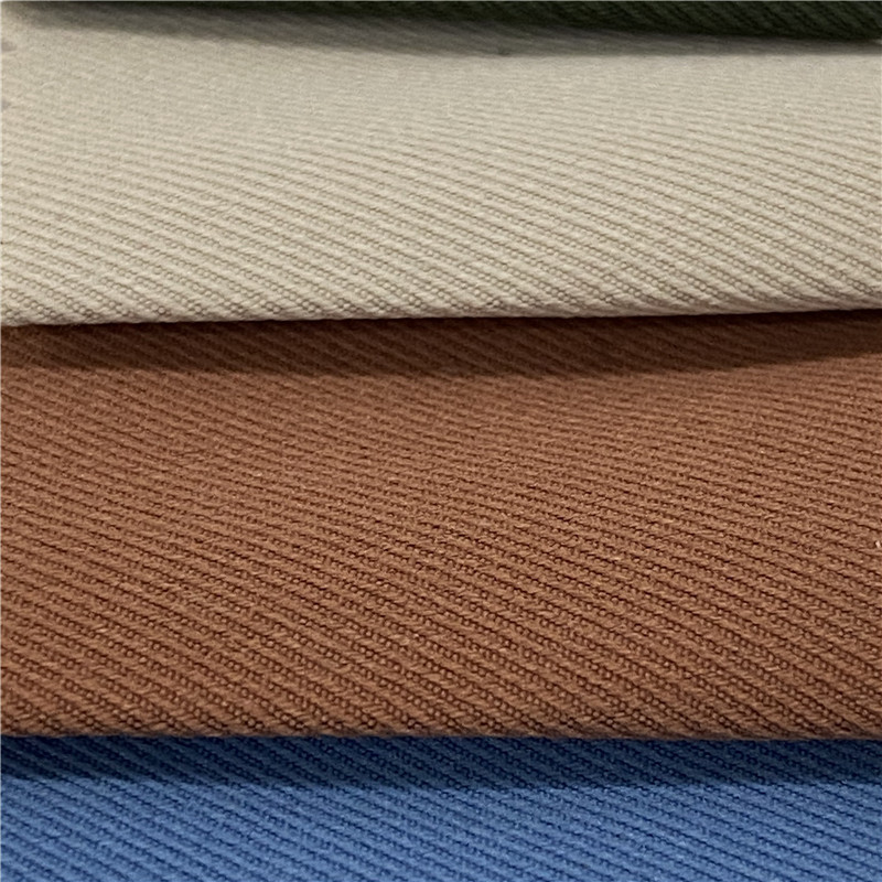 新款雪纺时尚面料 仿棉骑兵斜 酷丝骑兵斜时装棉服风衣羽绒服面料