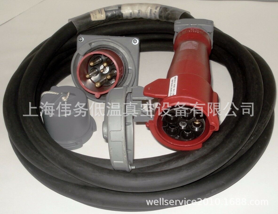 HUBBELL HBL563C6W PLUG INLET 63A 4W 5P 220V HBL563B6W