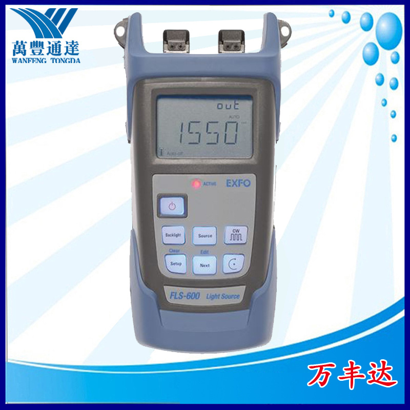 ���ô�EXFO��ԴFLS-600�ɴ�1490/1625����������Ĳ��Կɷ�˳��