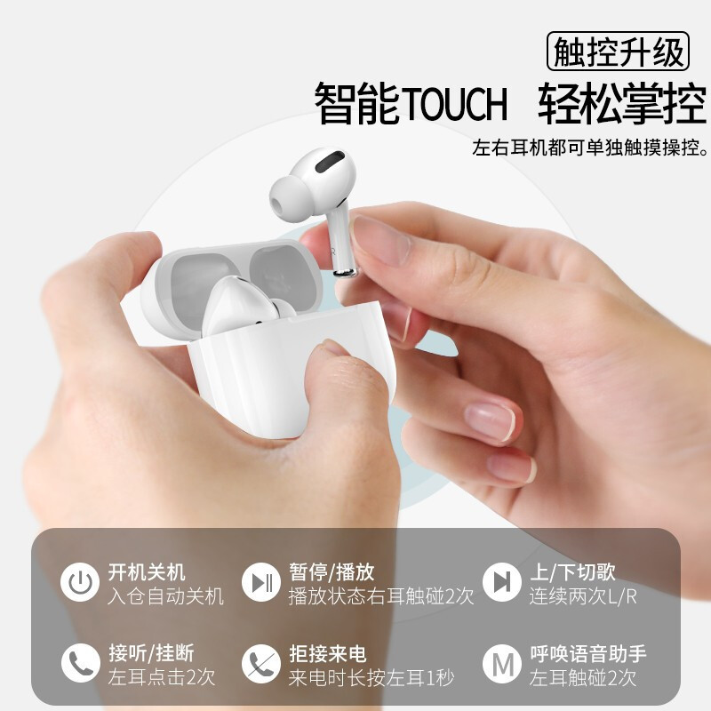 Oreillette Bluetooth Airpods 3 génération - Ref 3426742 Image 3