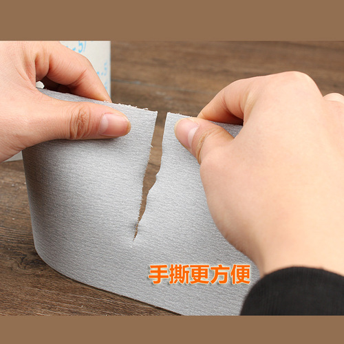 Meike emery cloth roll hand-torn emery cloth soft cloth with sandpaper holder special gauze paper sanding tool