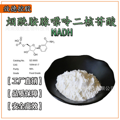 高純原料 煙酰胺腺票呤二核甘酸原料NADH 100克/袋