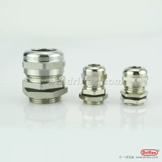 一洋五金供应CGB铜镀镍电缆接头金属填料函含O型圈NPT3/8"-NPT2"