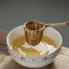 Exported to Japan, handmade by craftsmen, bamboo tea filters, Japanese tea ceremony tea making tools, tea residue filters domestically