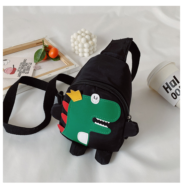 Women's Mini Nylon Cartoon Dinosaur Fashion Zipper Crossbody Bag display picture 2