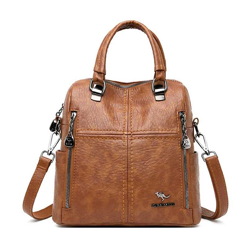 Capacious backpack, shoulder bag, one-shoulder bag for traveling