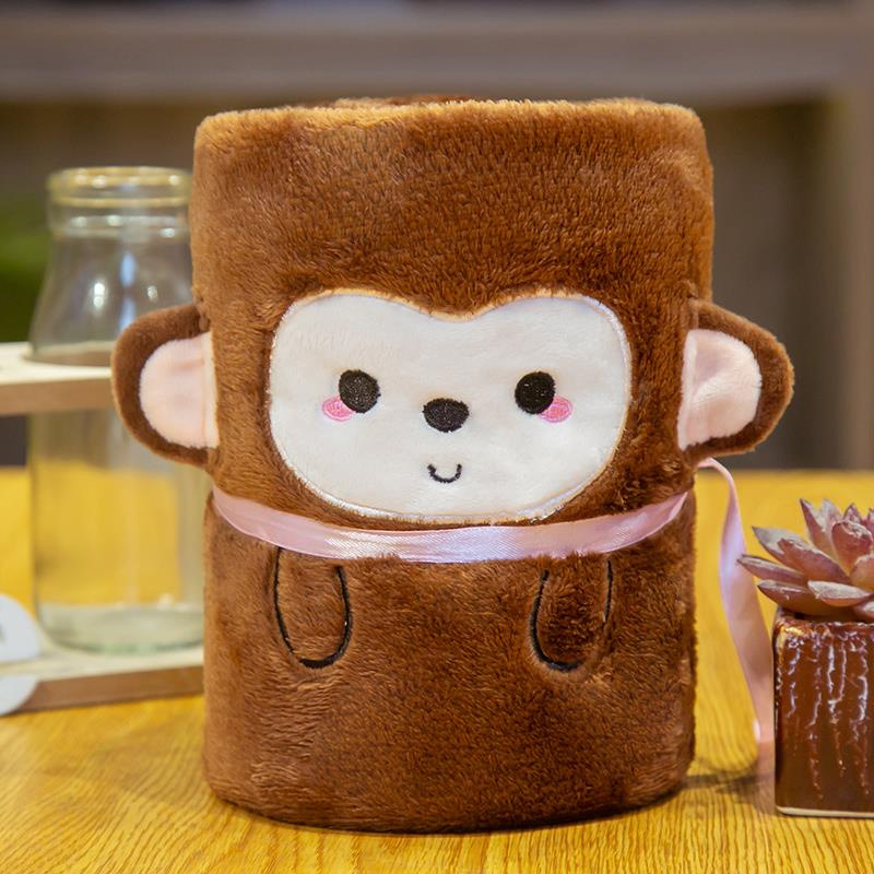 Manta de lana coral de dibujos animados manta de franela para mascotas manta de aire acondicionado manta de siesta de verano para niños manta de regalo