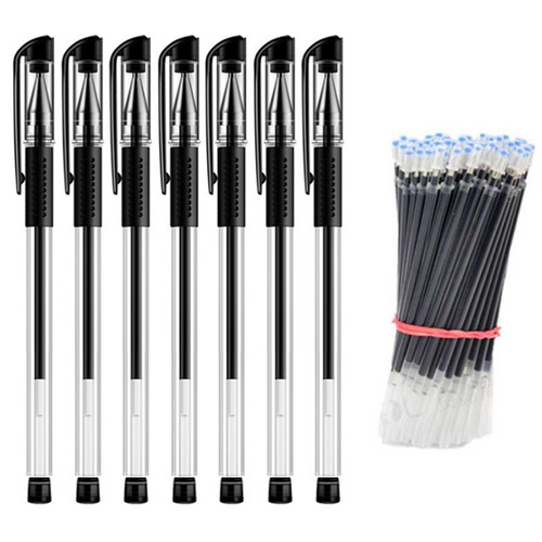 Boxed European standard 0.5mm bullet gel pen business office student stationery water-based exam signature writing pen