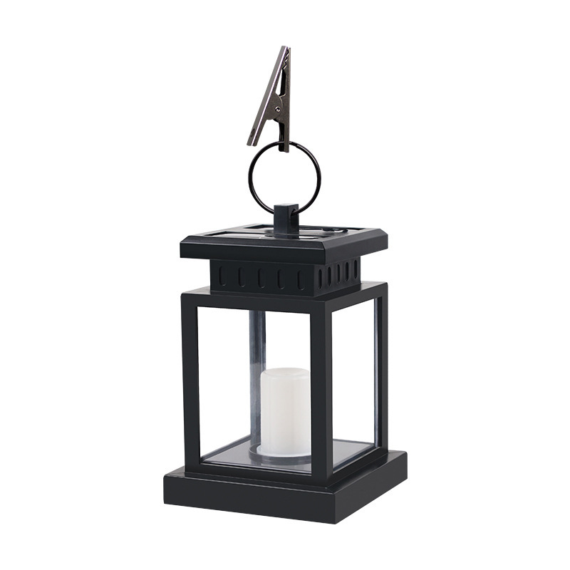 太阳能氛围花园小宫景观灯 LED防水庭院挂灯 户外火焰装饰蜡烛灯