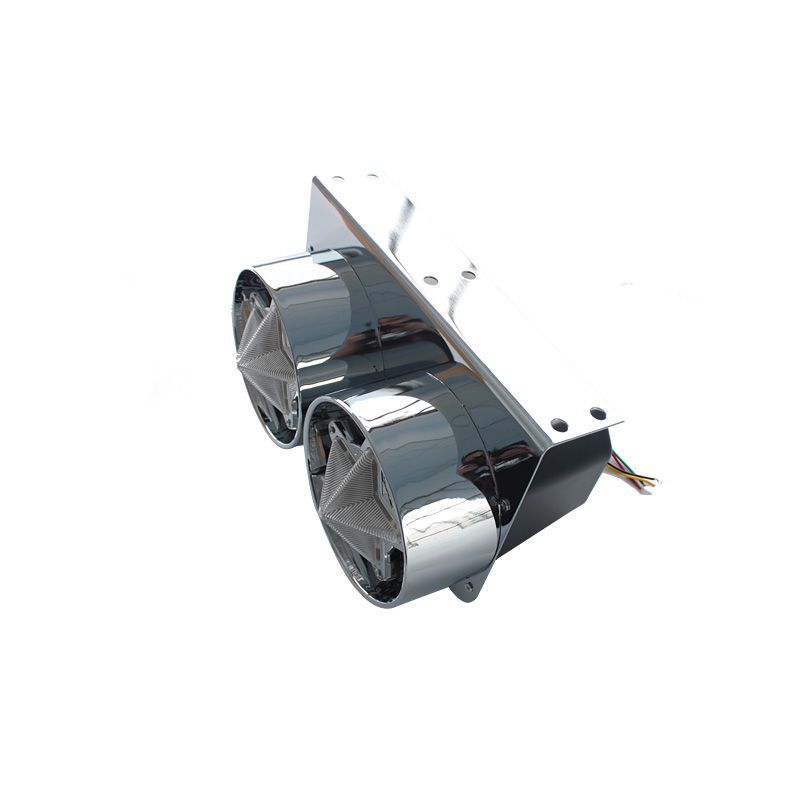 No es fácil caerse anti-Smashing camión impermeable luz trasera luz de freno 24V montaje de la luz trasera