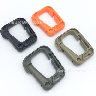 direct deal Plastic climbing buckle Special-shaped climbing buckle Plastic buckle Quickdraw