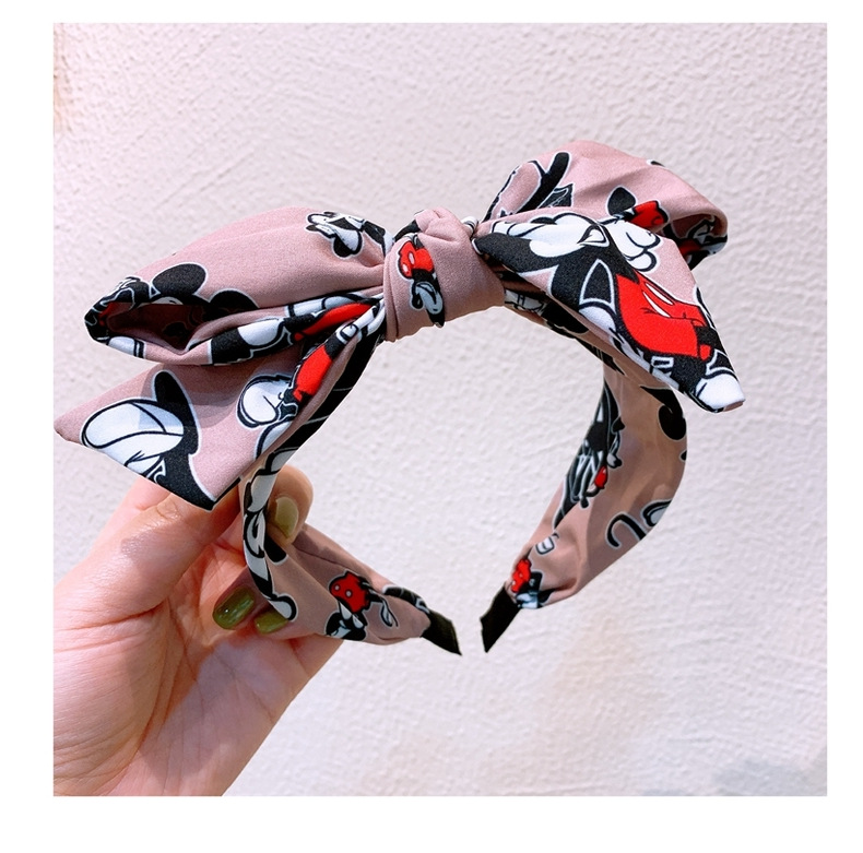 Korea Retro Cartoon Three-layer Bow Tie Cheap Headband Wholesale display picture 4